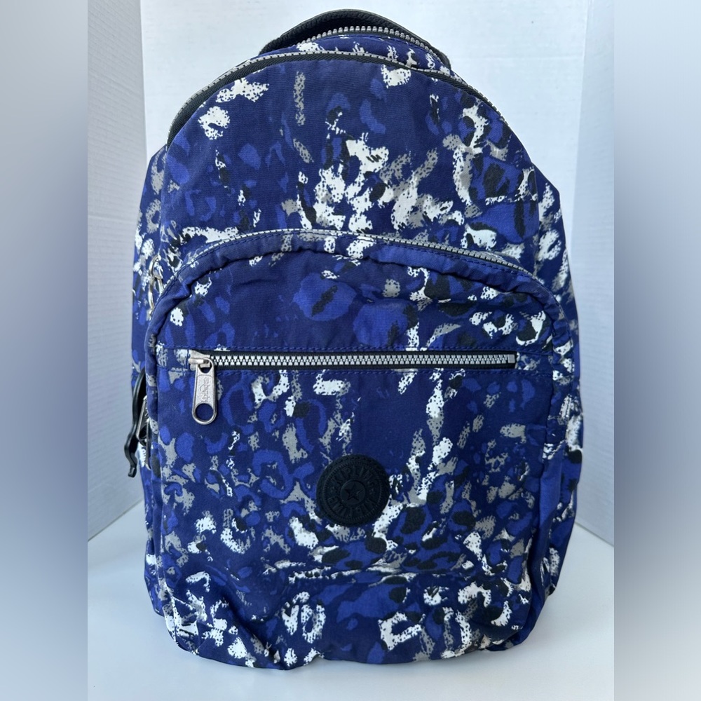 kipling animal print backpack